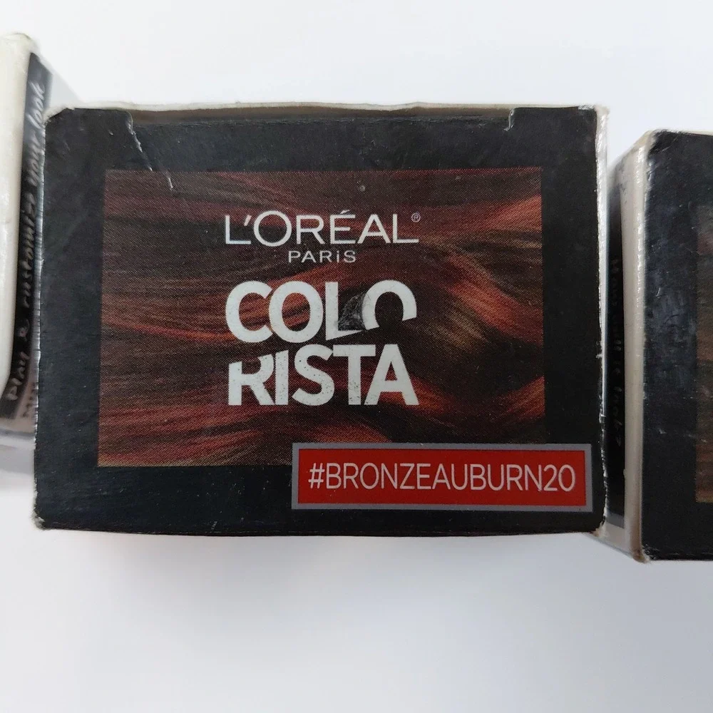 (3) L'Oreal Colorista Hair Makeup Auburn Bronze20 - 1 Day Color